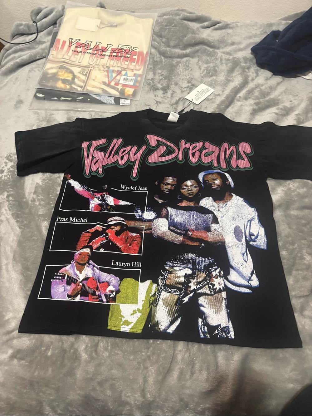 Valley Dreams Graphic Kids Tee - Black